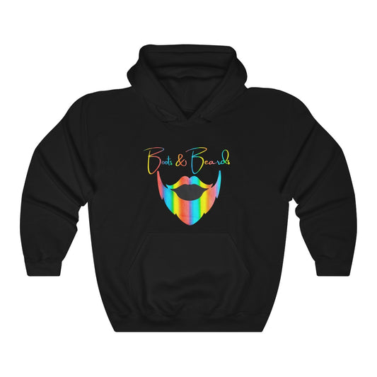 Unisex Heavy Blend™ Hooded Rainbow Logo