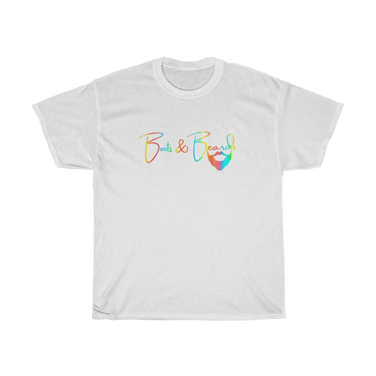 Unisex Short Sleeve Tee Rainbow Logo