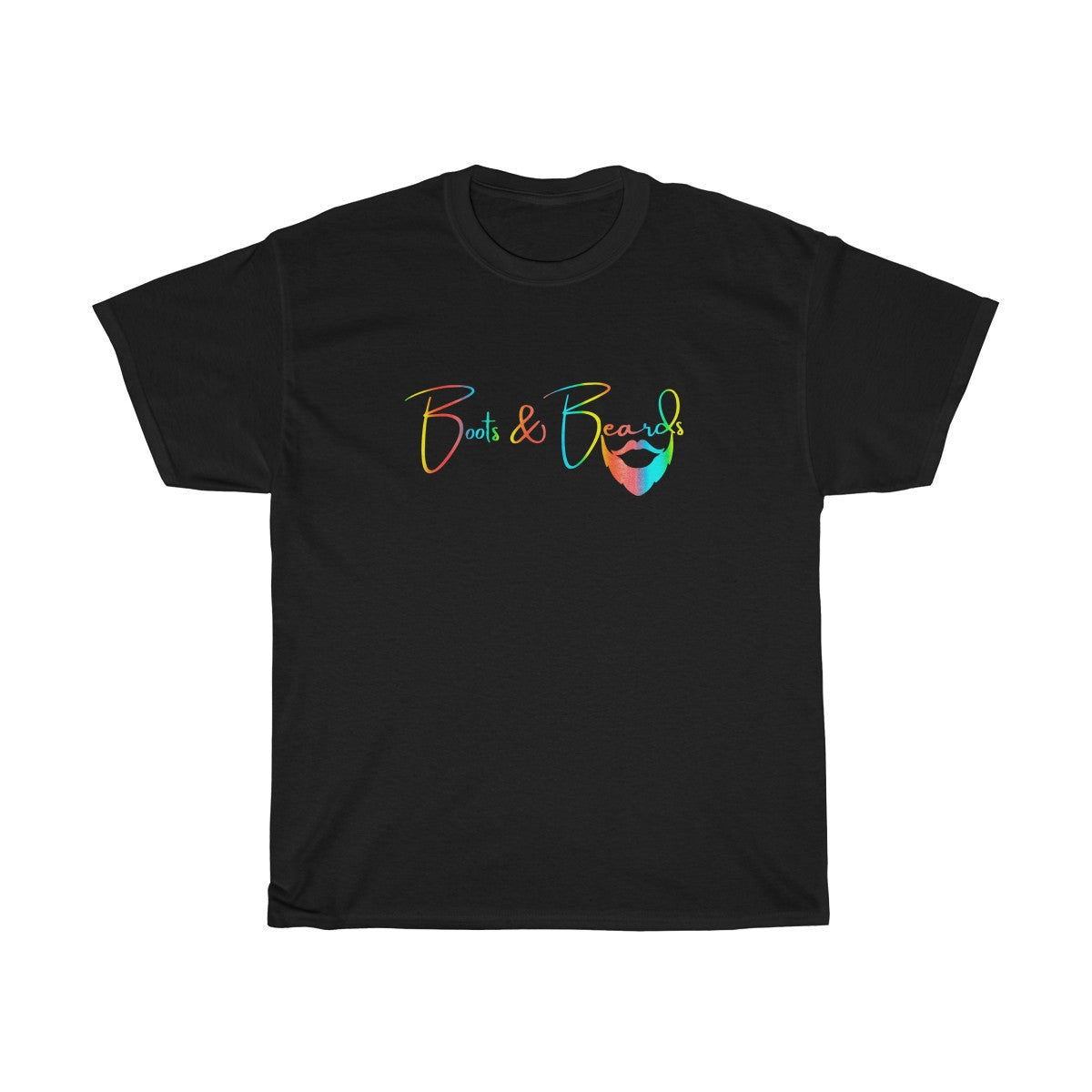 Unisex Short Sleeve Tee Rainbow Logo